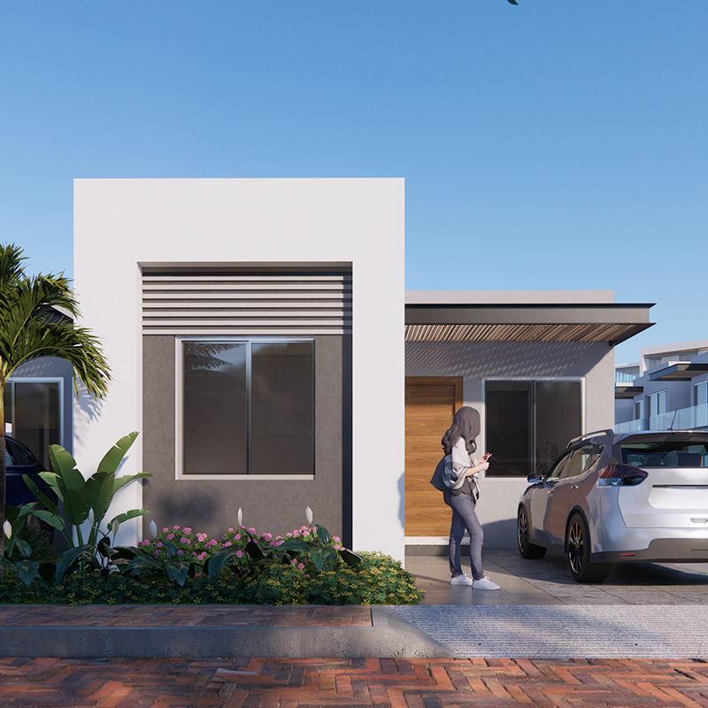Diseñada y construida exclusivamente para ti Casa Tipo 1 piso