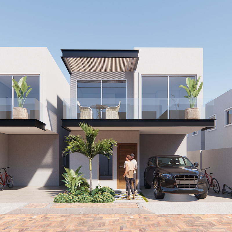 El lugar ideal para tu familia Casa tipo 2 pisos